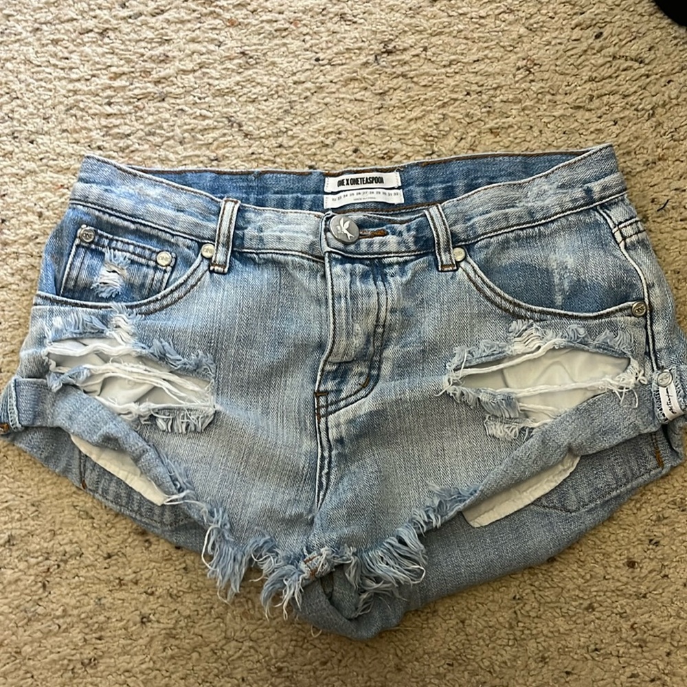 one teaspoon bandit jean shorts